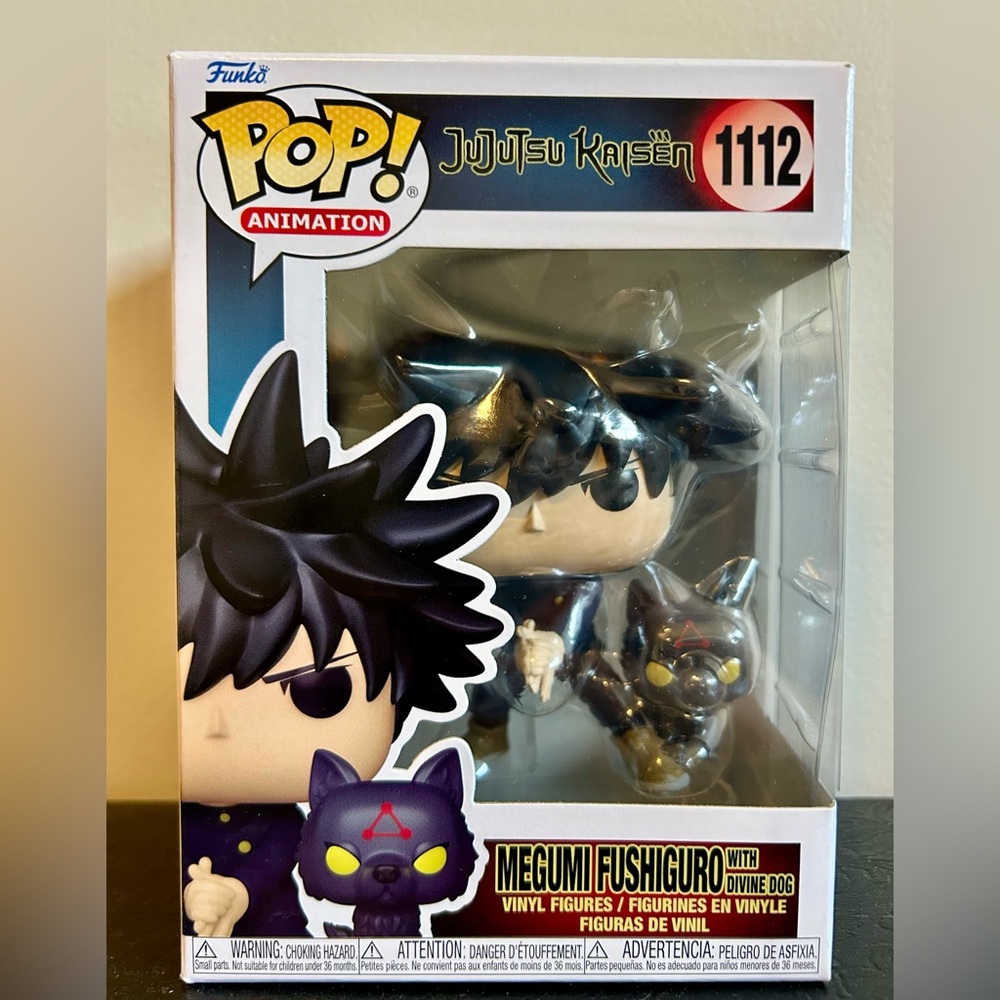 Megumi Fushiguro Jujutsu Kaisen Funko Pop